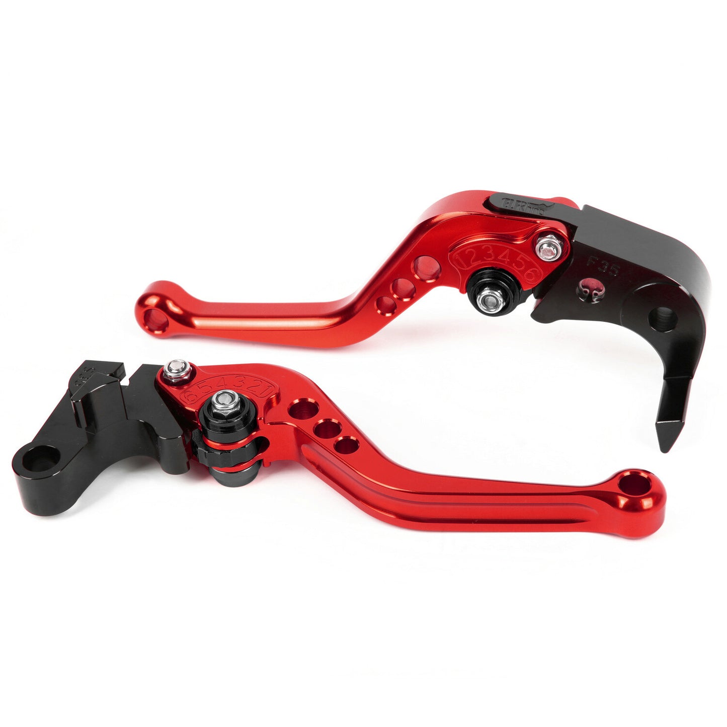for Suzuki GSXR750 2006-2010 GSXR600 2006-2010 Short Clutch Brake Levers US Red
