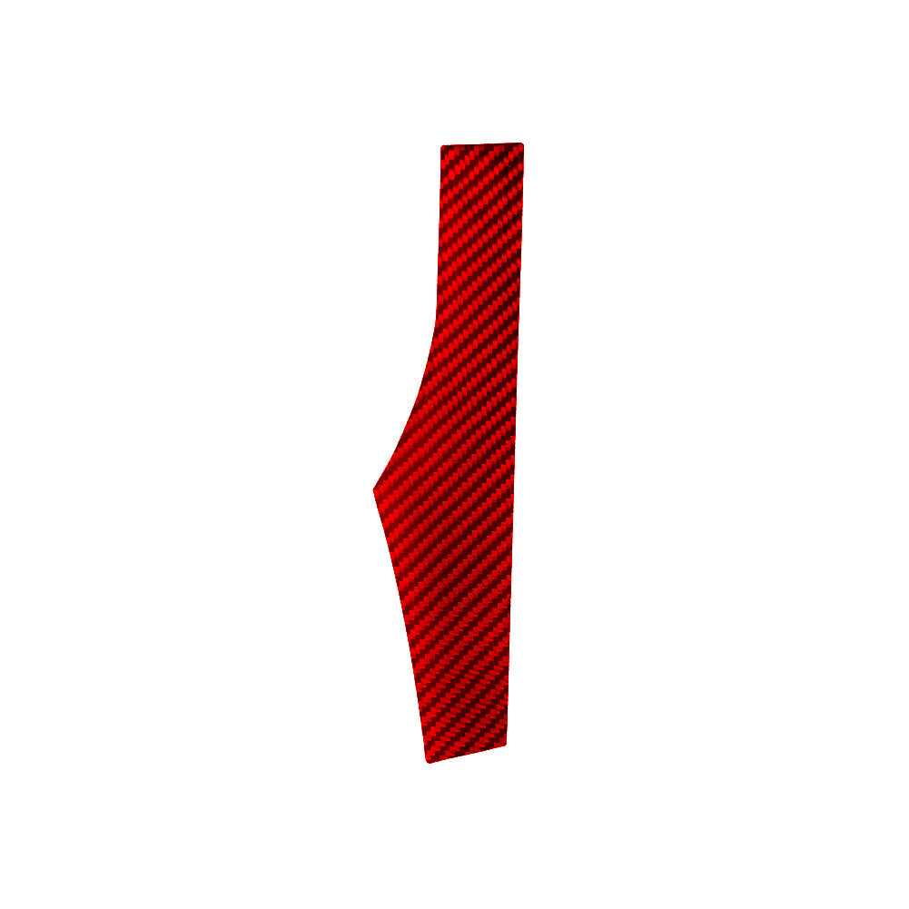 Red Carbon Fiber Passenger Door Panel Trim Cover for Hyundai for Veloster JS 2019-22
