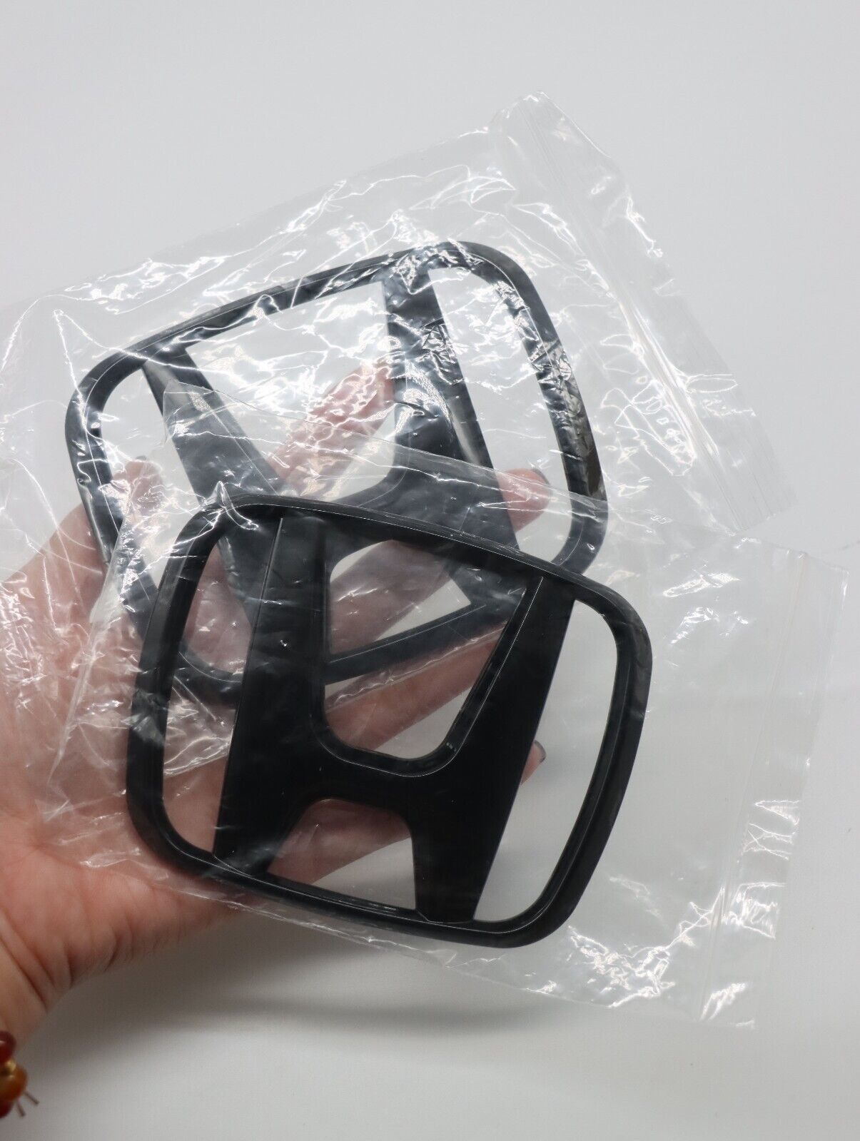 Front and rear decal black badges for H+ for Civic FC series 2016-2021 stickers.