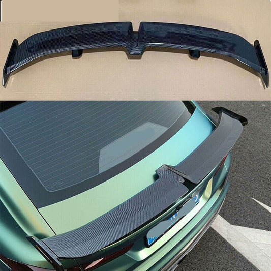 Carbon Fiber ABS Trunk Spoiler Tail Wing Lip Guard For 2021-23 for Hyundai for Elantra
