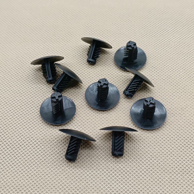 10 Rear rack panel decorative button clips, tailgate lining fixing rivets suitable for Fiat 500