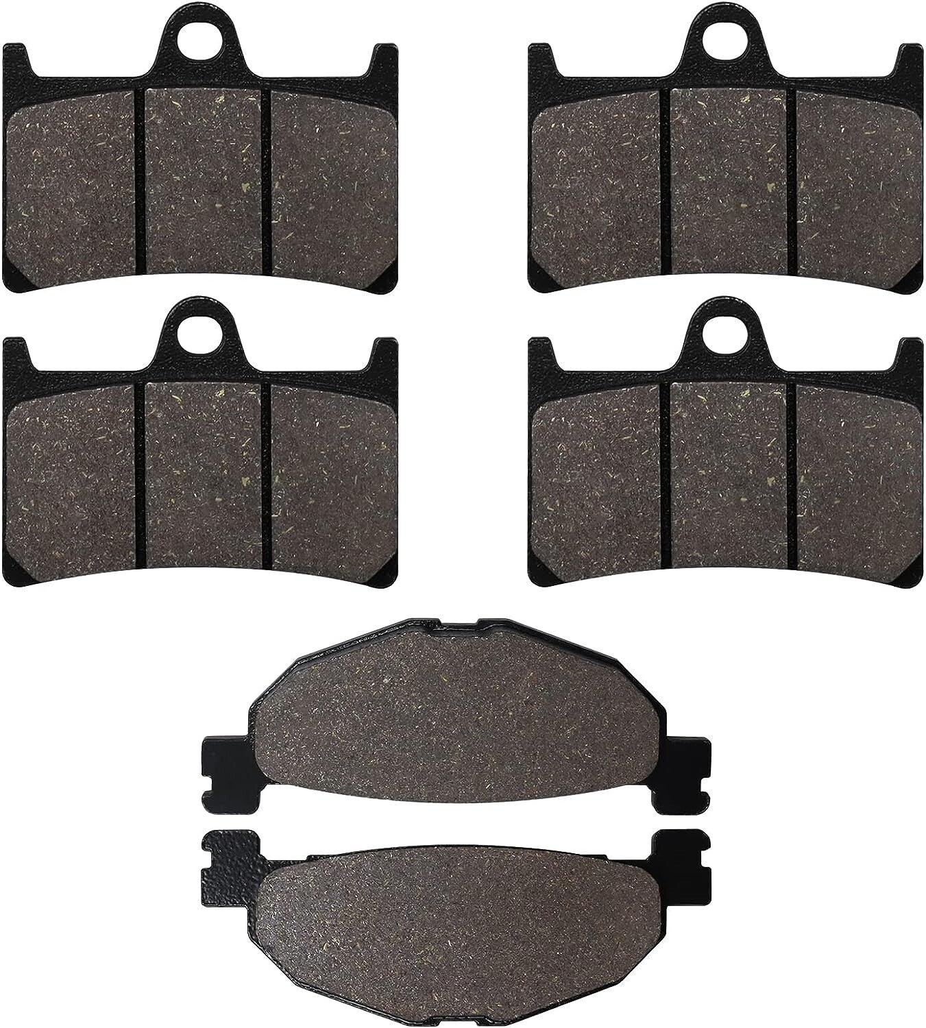 Front Rear Semi-Metallic BrakePads for YAMAHA XP500 Tmax 500 2008 2009 2010 2011