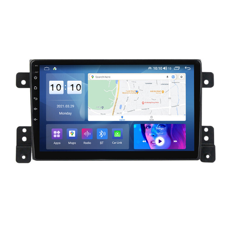 9in Android Car Radio for Grand Vitara 3 05-15 Multimedia Navigation GPS Stereo