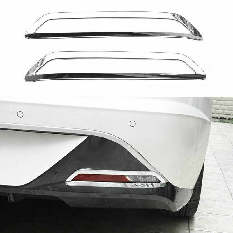 Chrome Rear Fog Lamp Light Cover Trim for Hyundai Sonata 2020-2022 Accessaries
