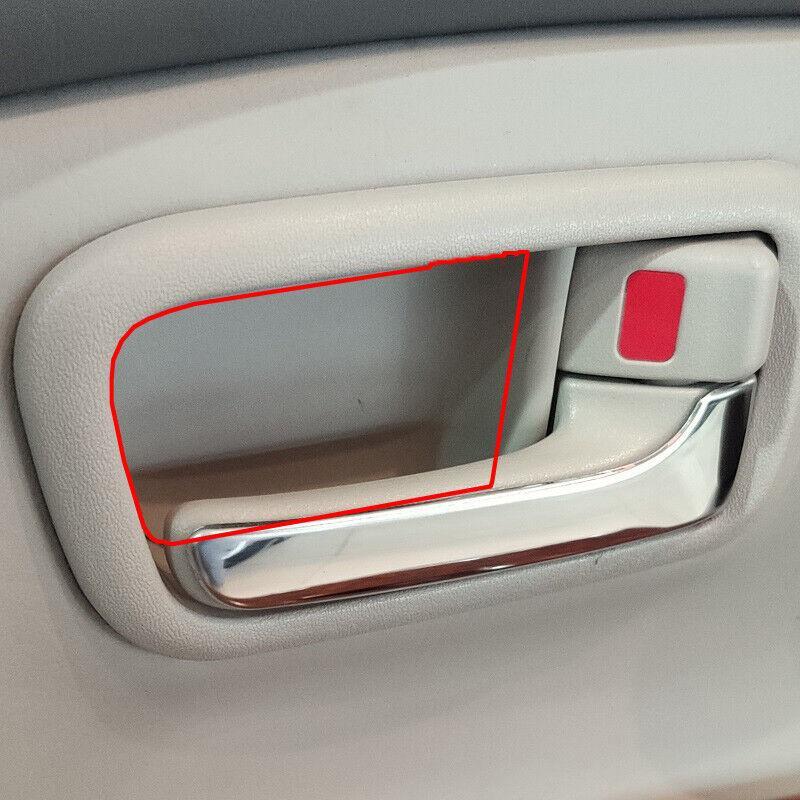 Chrome Steel Interior Door Bowl Cover Trim Fit for Toyota for Land Cruiser 1998-2007