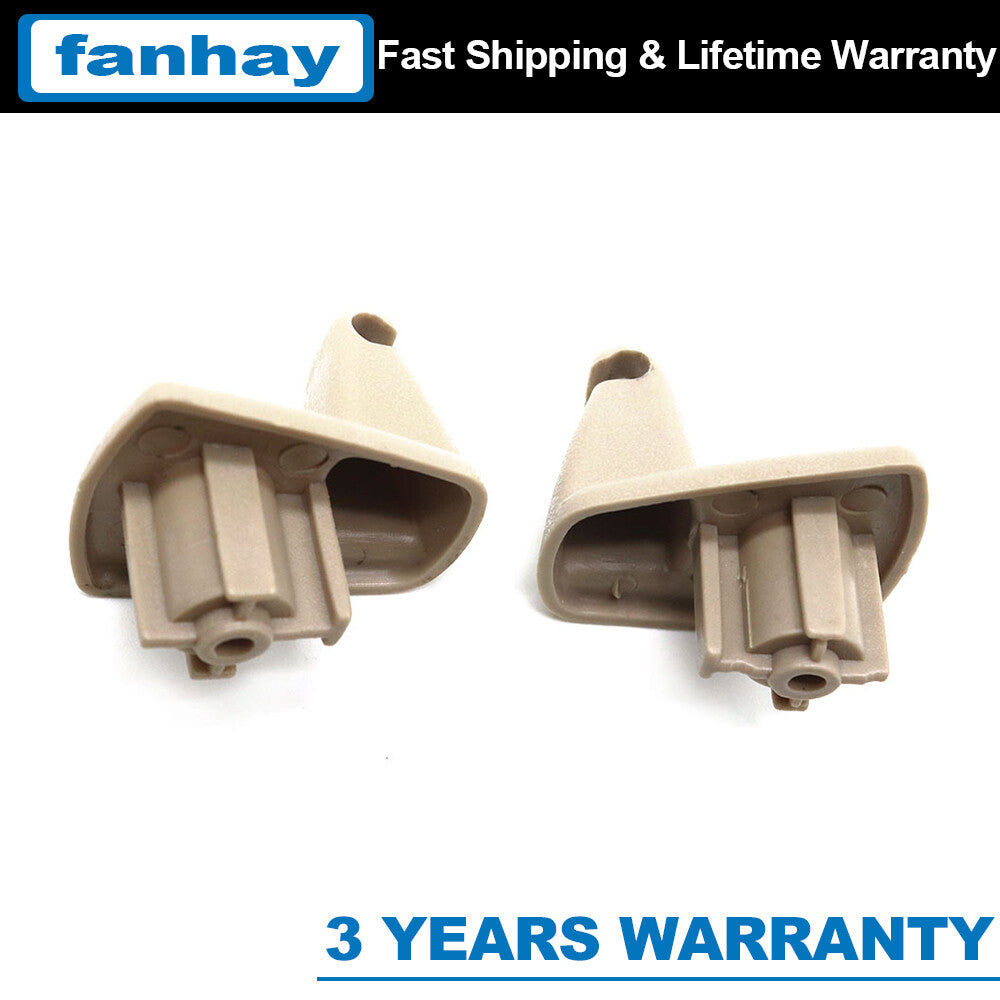 2x Sun Visor Holder Hook Clip 1EJ51BD1AA for Chrysler 300 for Dodge Charger Magnum