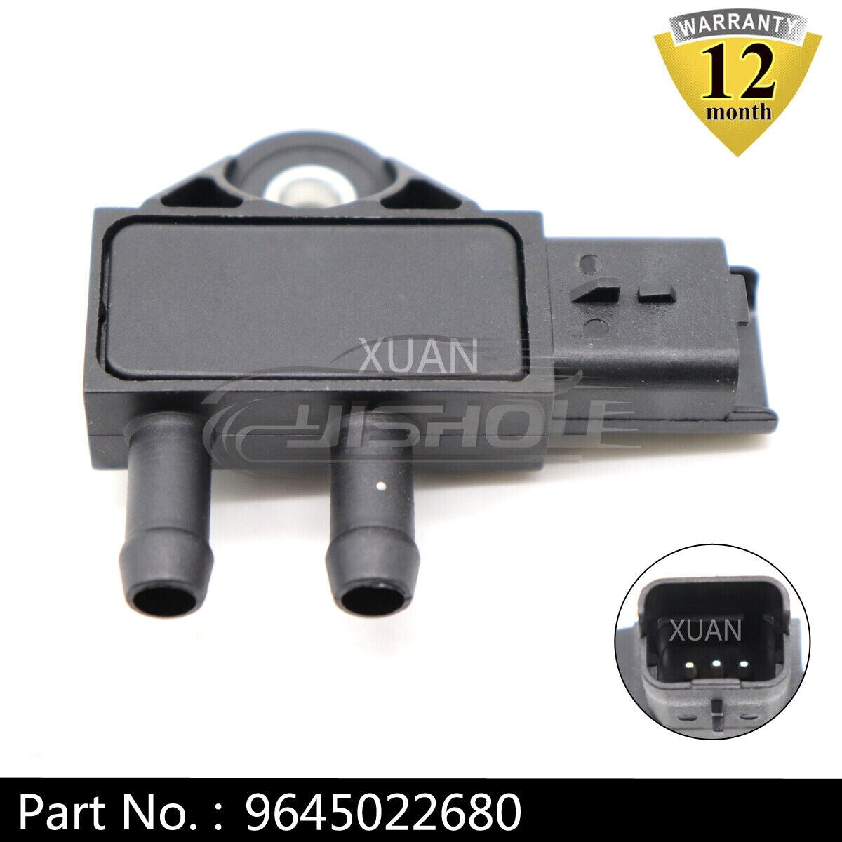 The DPF differential pressure sensor is suitable for Peugeot Expert Partner 1.6 2.0 HDi