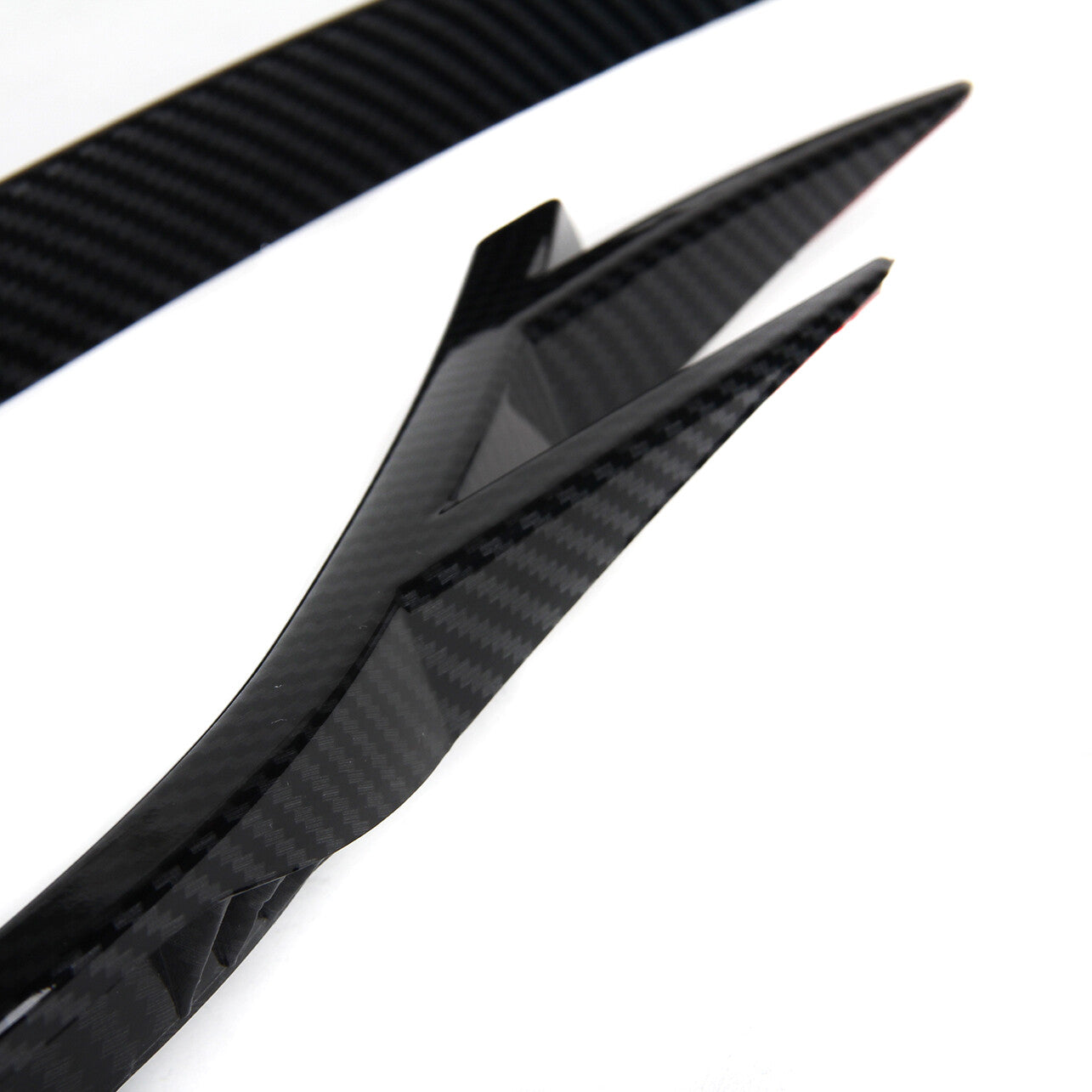 for VW for Golf MK7.5 18-19 Carbon Fiber Front Fog Light Frame Trim Kit 5G0853211H