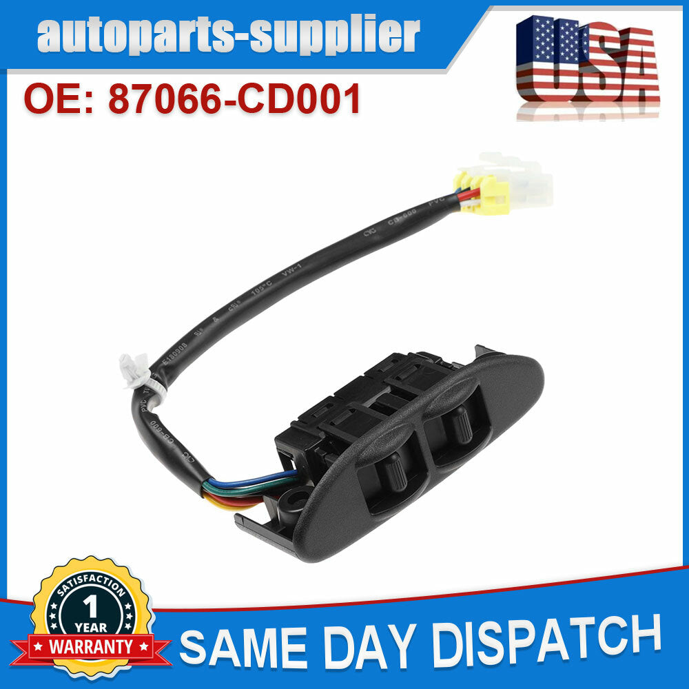 Power for seat switch, left drive side, 87066-CD000, applicable to 2003-2008 for Nissan 350Z V6.