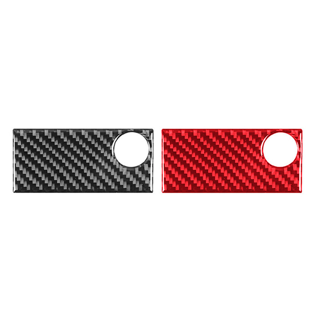 Carbon Fiber Interior Glove Box Handle Cover Trim for Dodge Journey 2011-2018