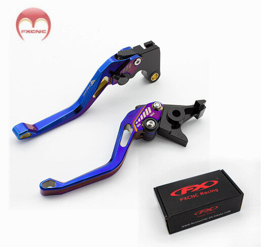 CNC electroplated adjustable brake clutch lever suitable for Yamaha YZF R1 2004-2008 2007 2006