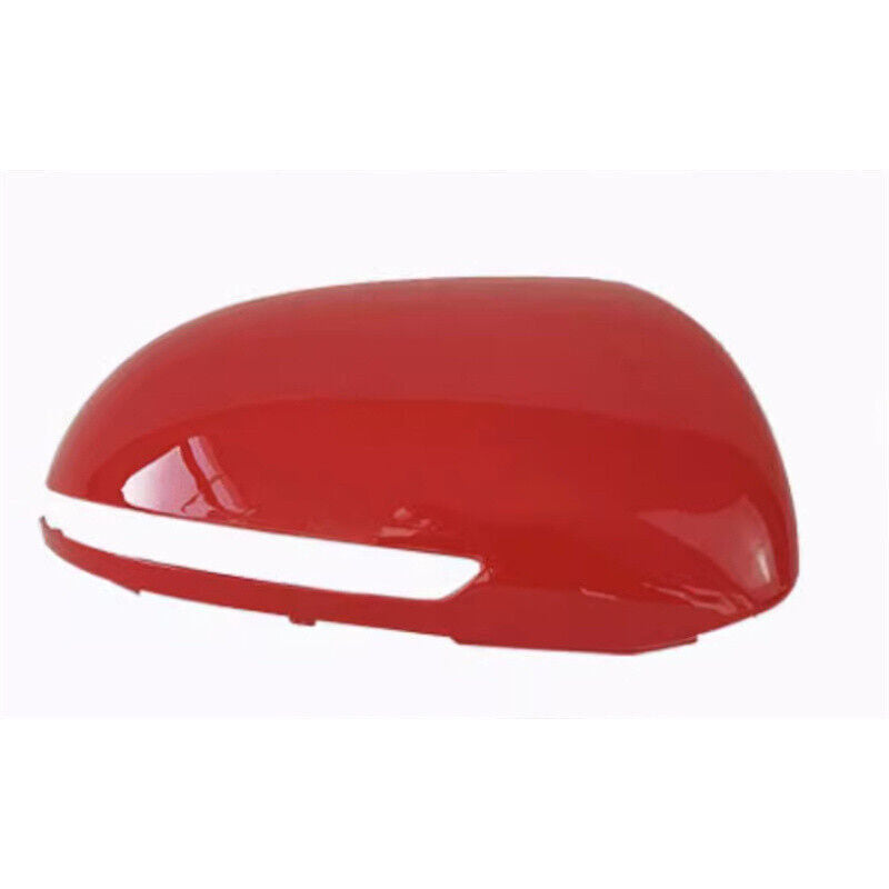 Red Right Side Rearview Mirror Shell Cover Cap Fit for Kia Pegas 2017 2018-2019