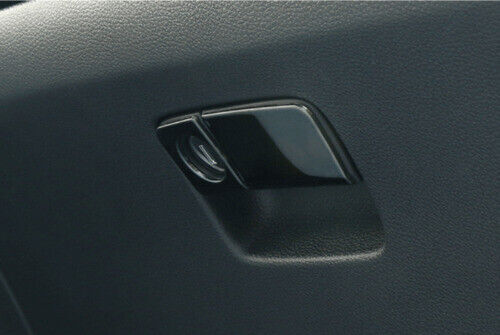 Storage Box Handle for Co -Pilot Cover Trim Bright Black for Honda CRV CR-V 2017-2021