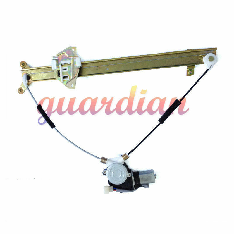 Right front passenger power window adjuster with motor MR135166 for Montero