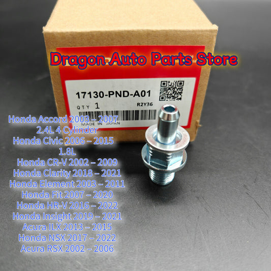 for HONDA PCV VALVE WITH WASHER OEM For Accord CR-V for Civic 17130-PND-A01 94109-14000