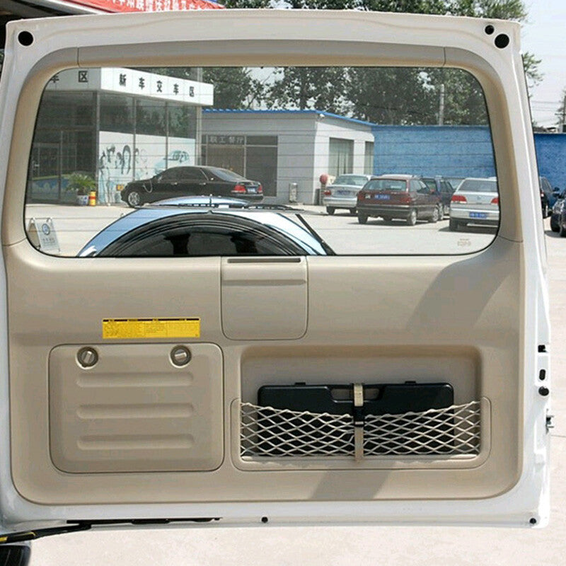 Rear Trunk Tail Door Toolbox Pocket Cage Storage Net for Toyota Prado 2003-2009