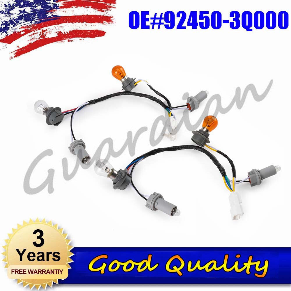 Rear Tail Light Socket Harness light bulb 92450-3Q000 for Hyundai Sonata 11-14