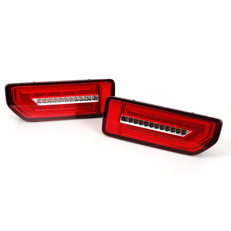 A pair of LED taillights, turn signals, and brake lights for 2019 and 2020 for Suzuki for Jimny vehicles.