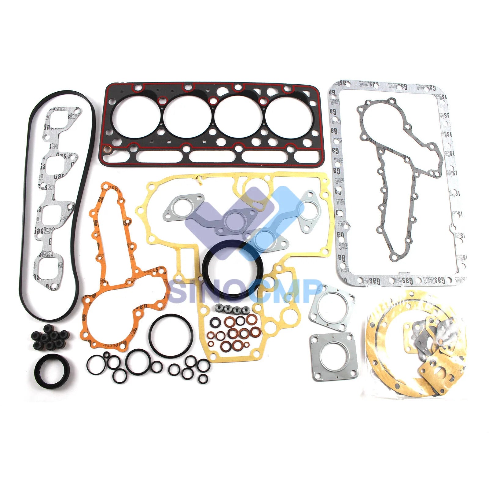V2203 V2203B V2203T Full Engine Gasket Set Steer Loader Case Track for Kubota