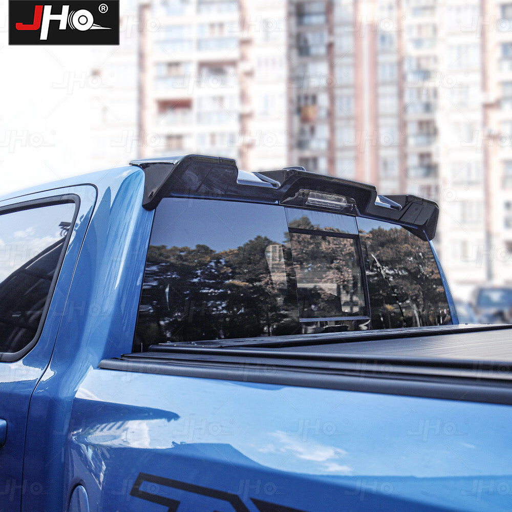 Rear Window Roof Sun Rain Shade Vent Visor Spoiler for Dodge for RAM TRX 2021-2023