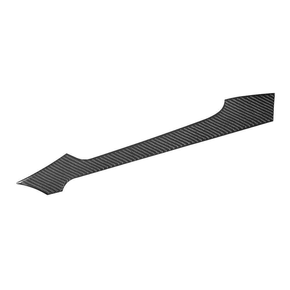 Carbon Fiber Interior Passenger Side Dash Cover Trim for Ford Fiesta 2011-2015