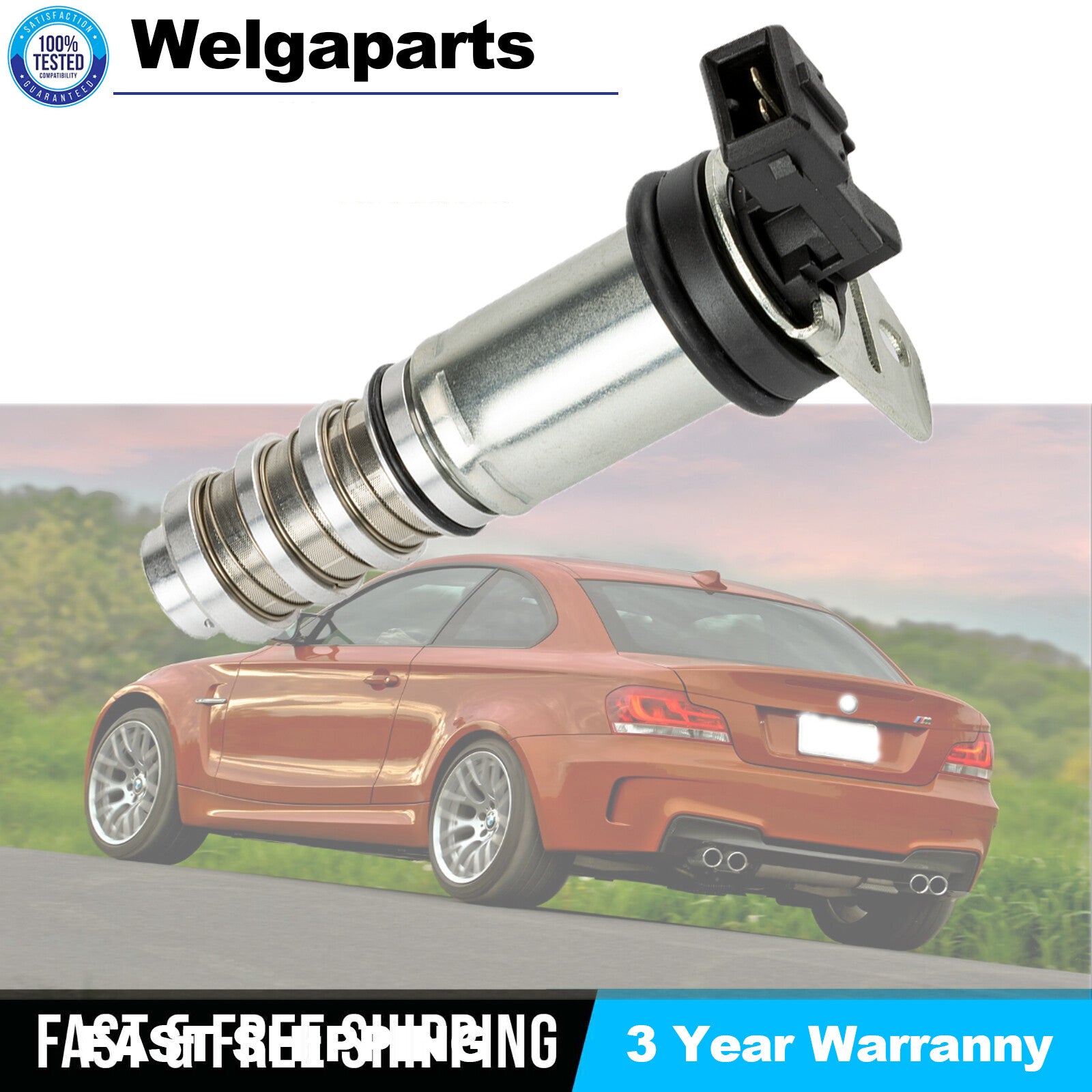 VANOS VVT Variable Timing Solenoid for BMW 535i 550i 650i 740i 750i 11368605123