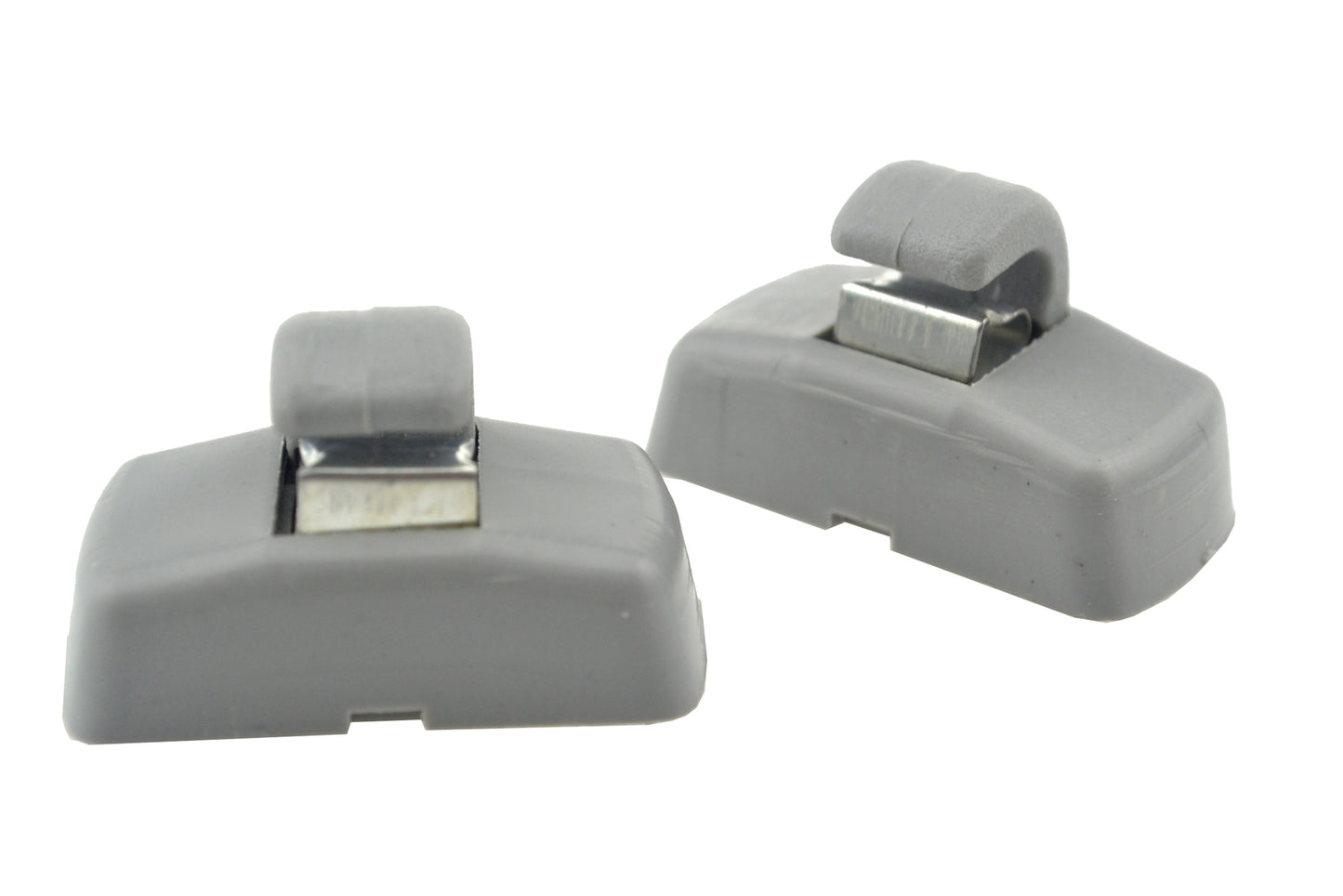 New 2 Pcs for VW for Jetta Beetle Eos for Golf for Passat Grey Sun Visor Clips 3B0857561B