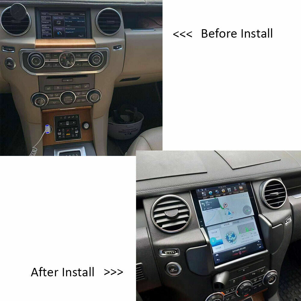 Android 11 for Tesla Radio Vertical Screen GPS for Land Rover Discovery 4 2009-2013