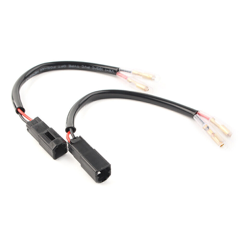 Rear Turn Signal 2-Wire Connector Harness Fit for Ducati 848 1098 1198 2PCS
