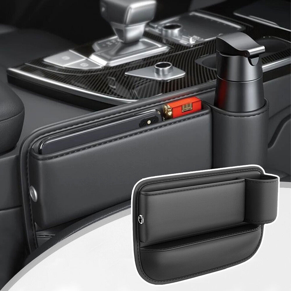 Car parts for seat gap filling storage box phone holder storage box right side