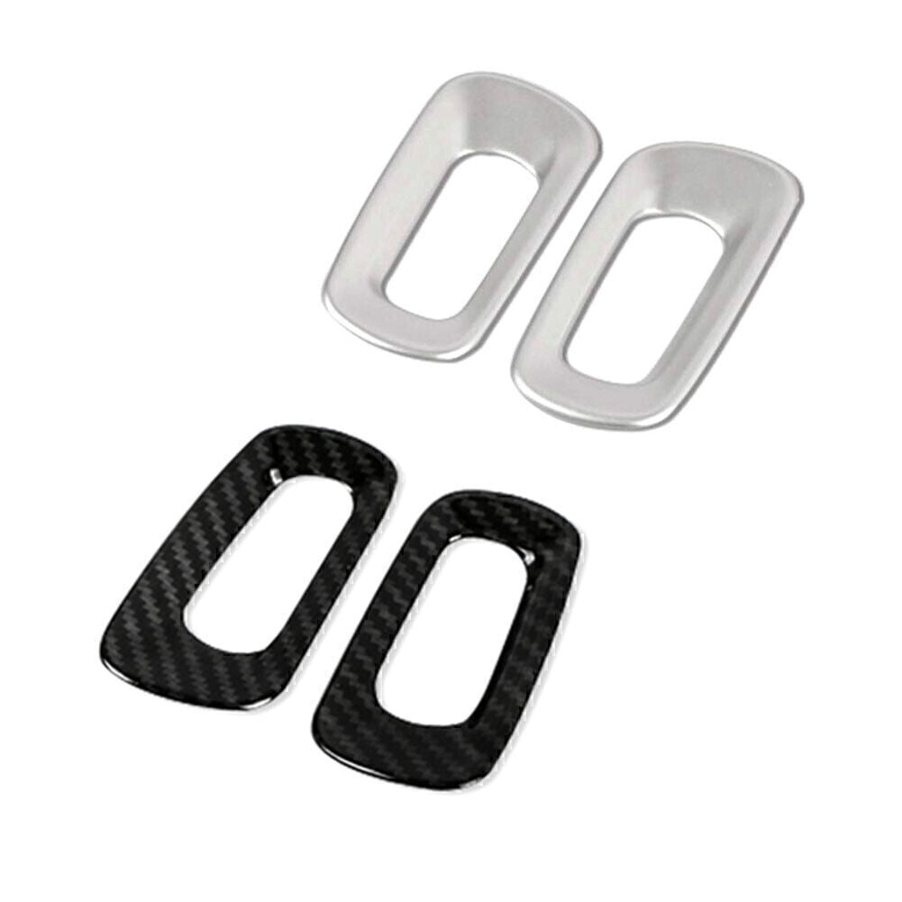 Matte Silver ABS Inner Dashboard Air Outlet Vent Trim for Volvo XC40 2018-2022