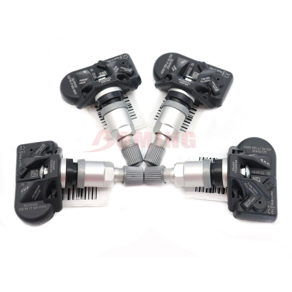 4X New TPMS A0009054104 Tire Pressure Sensor For 2020 for Mercedes-Benz CLA GLB GLS