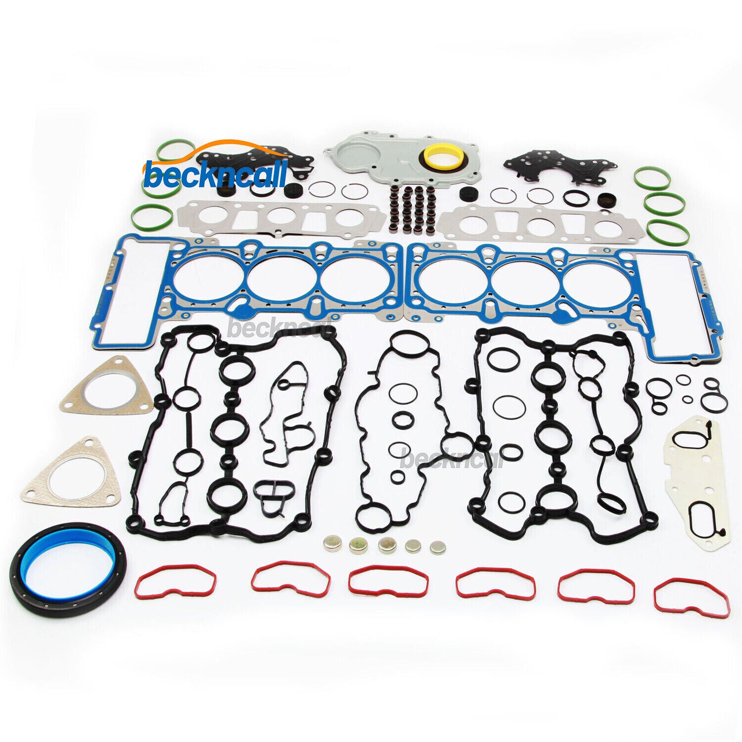 Engine Overhaul Rebuild Kit - Gaskets Pistons Set for Audi Q5 Q7 A6 for A8 3.0T