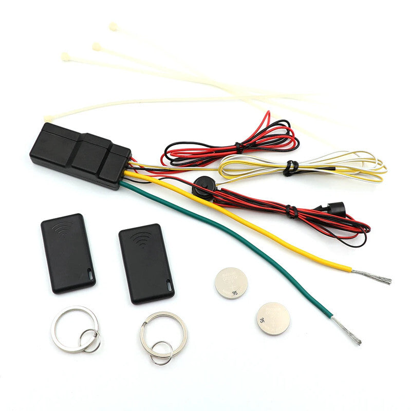 Car Alarm Engine Lock Anti-Hijacking Circuit Intelligent Cut-Off RFID 2.4Ghz 12V