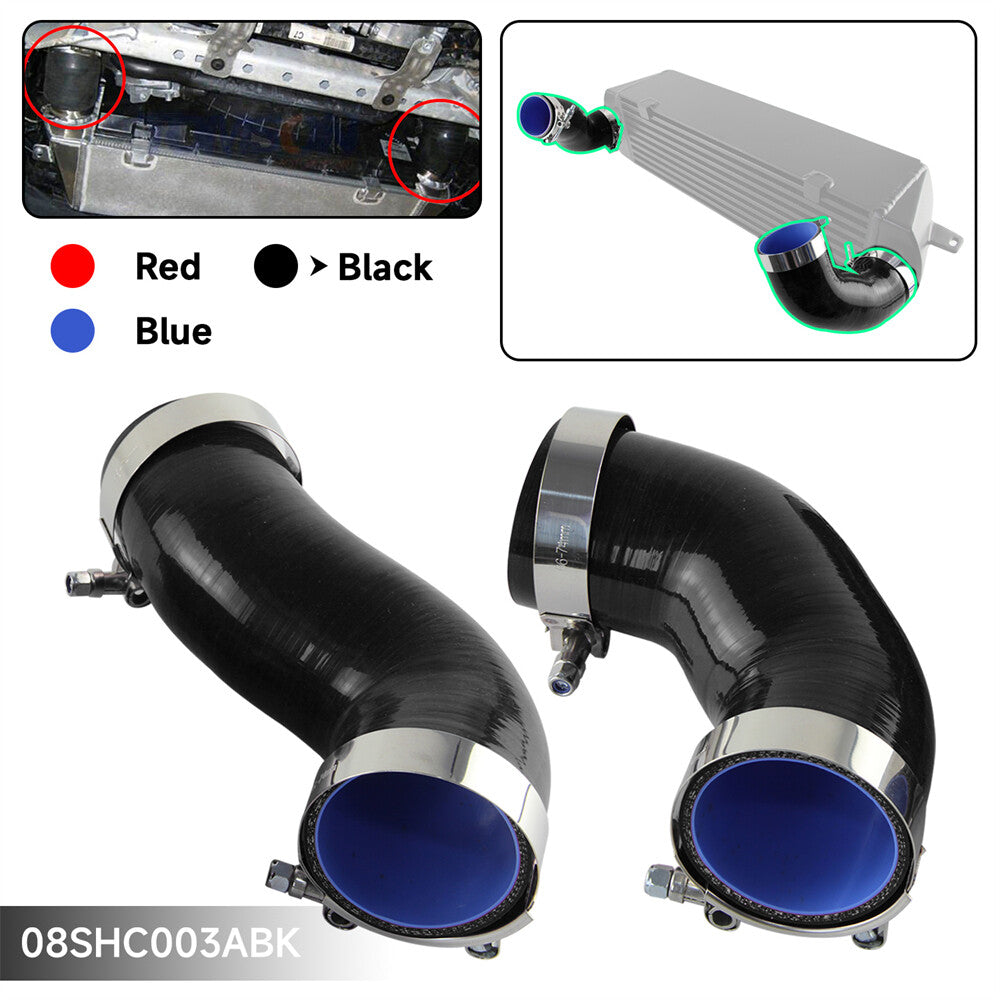 Turbo hose Silicone Hose for BMW 135i E82 E88 335 335i E90 E92 E93 N54 Black