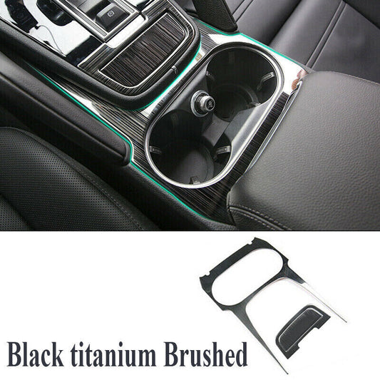 for Porsche for Cayenne 2019-23 Inner Console Water Cup+Ashtray Moulding Trim Cover