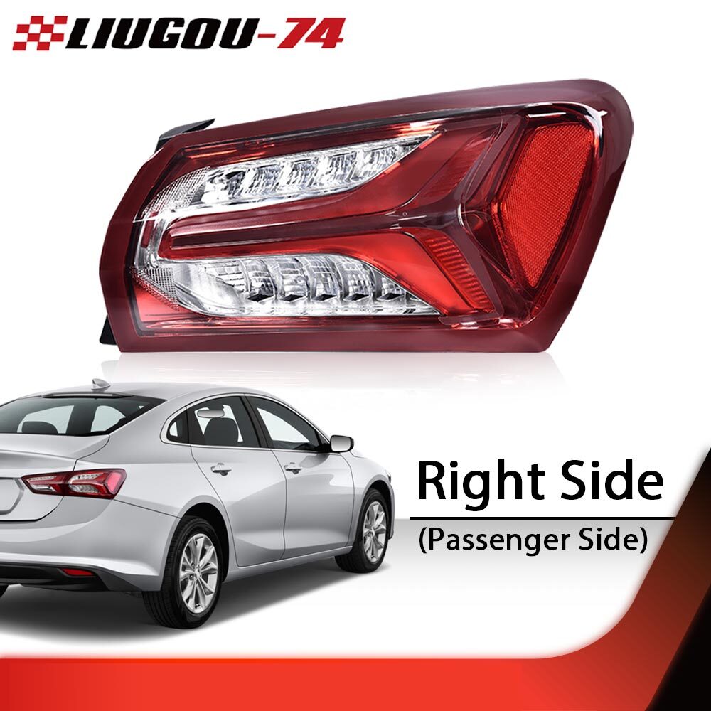 Suitable for 2019-22 for Chevrolet Malibu LED taillights/exterior lights to replace right-hand passenger lights.