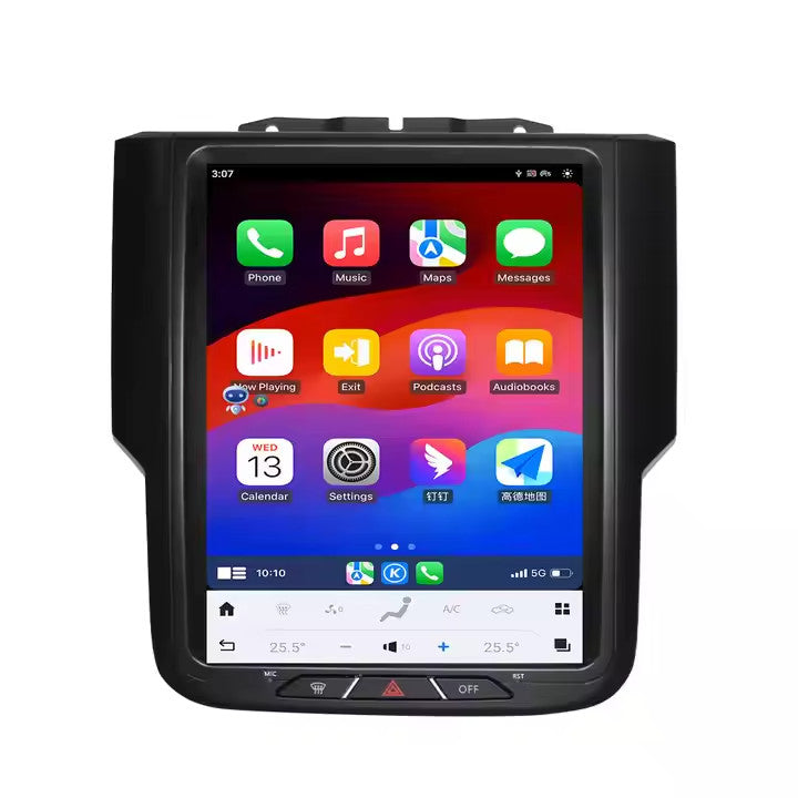 for Dodge for Ram 2013-2019 Android for Tesla Style Vertical Screen 10.4 GPS Radio US