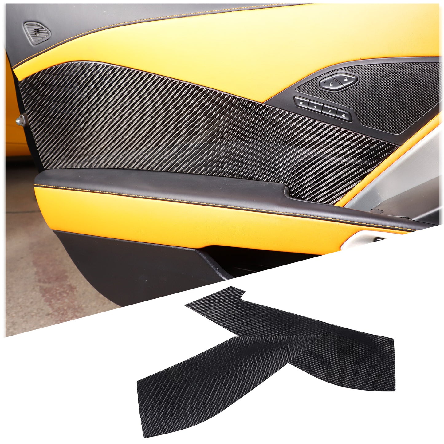 Carbon fiber shark fin antenna roof cover trim for Toyota 86 Sub@ru BRZ 2022 and above