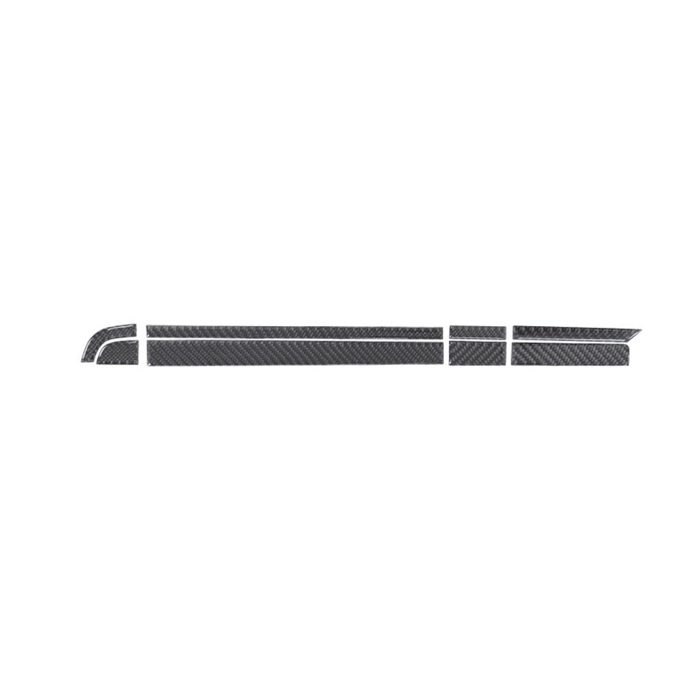 Carbon Fiber Interior Passenger Strip Cover Trim for Porsche 718 2016-2022