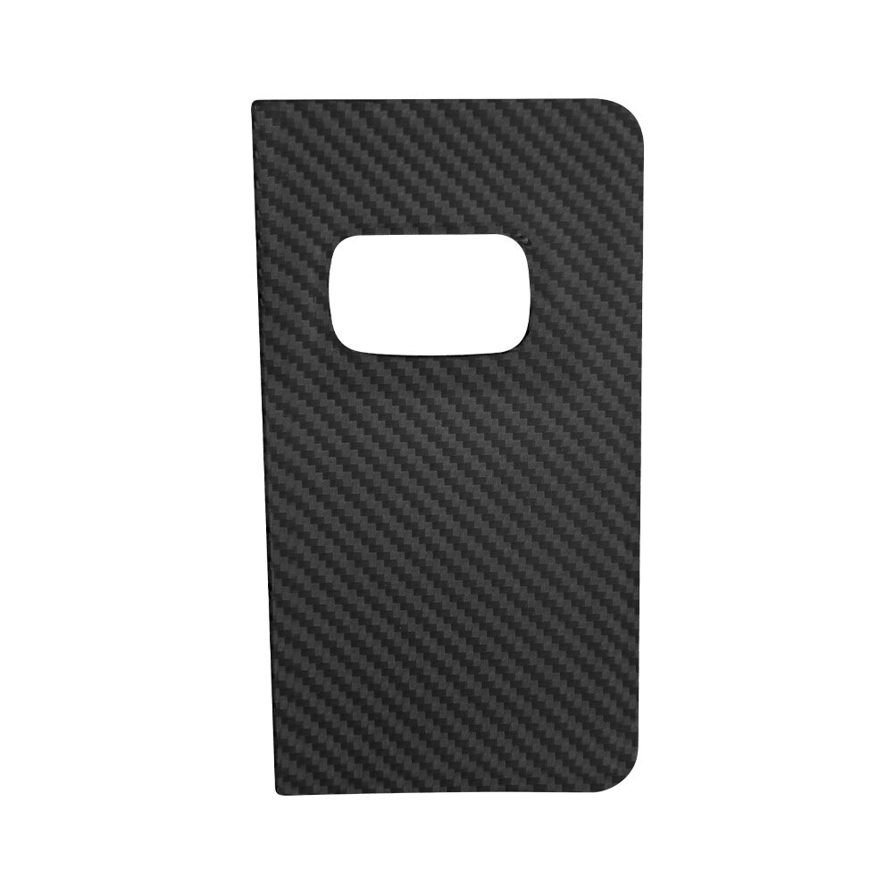 Carbon Fiber Interior Fuse Door Panel Cover Trim for Ford Explorer 2020-2023