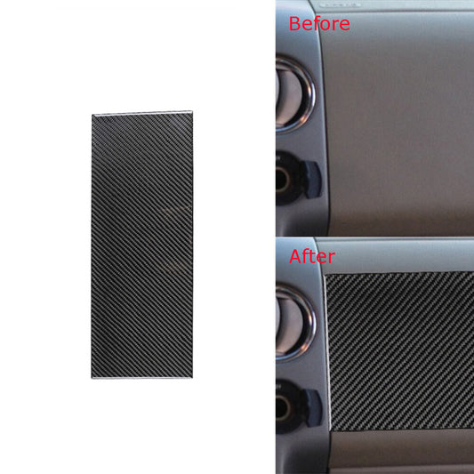 Carbon Fiber for Co -pilot Console Panel Trim Cover for Ford F150 2004-2008