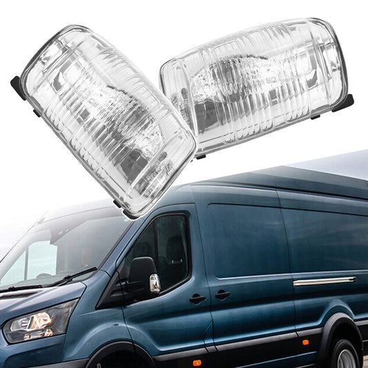 For 15-21 for FORD TRANSIT 150 250 350 HD Side Mirror Turn Signal Light Left Right