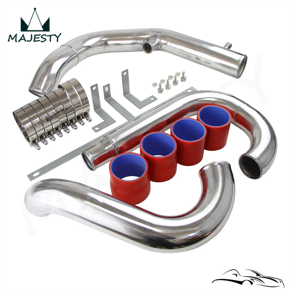 Intercooler Pipe Piping Kit for Mitsubishi Lancer EVO 7 8 9 4G63 2.0L 01-05 Red