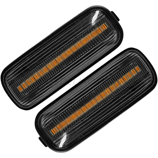2 Front Fender Side Marker Light LED Clear Fit for Honda for Accord for Civic Legend Vigor