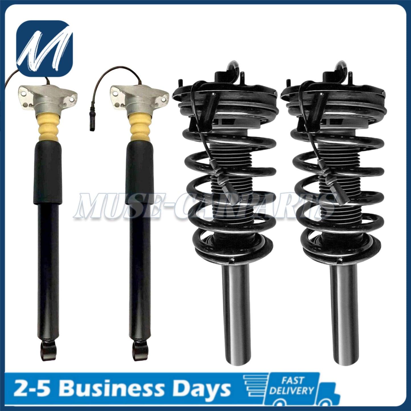 1¡Á Front Left Air Shock Strut Fit for Mercedes-Benz C292 GLE 350 400 450 43 63 AMG