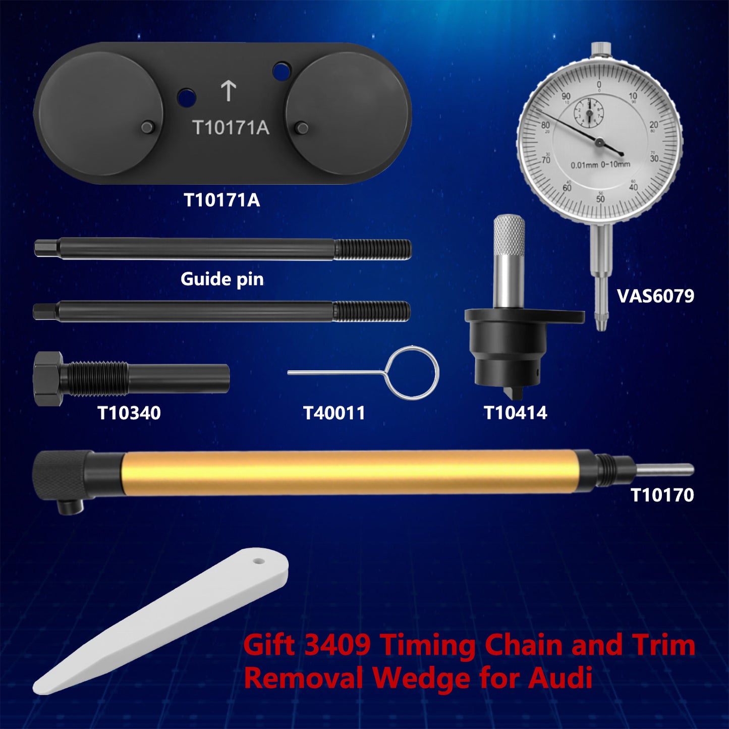 Engine Timing Locking Tool Kit for VW for Audi for Skoda 1.4/1.6FSi 1.4 TSi 1.2TFSi/FSi