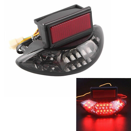 1x LED Tail Light Turn Signal Fit Hayabusa GSX1300R 99-07/Katana 600/750 08-12