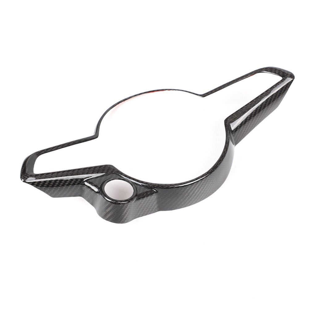 Real Carbon Fiber Steering Wheel Panel Trim for Alfa Romeo Giulia / for Stelvio 2020+