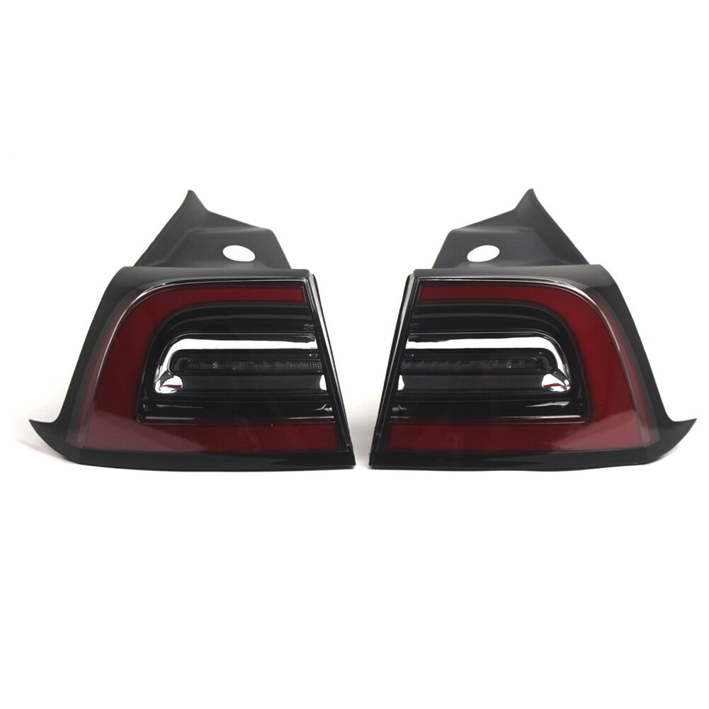 1 Pair Tail Lamp Outer Rear Lights 4 Pins for Tesla Model 3 for Model Y 2020-2023
